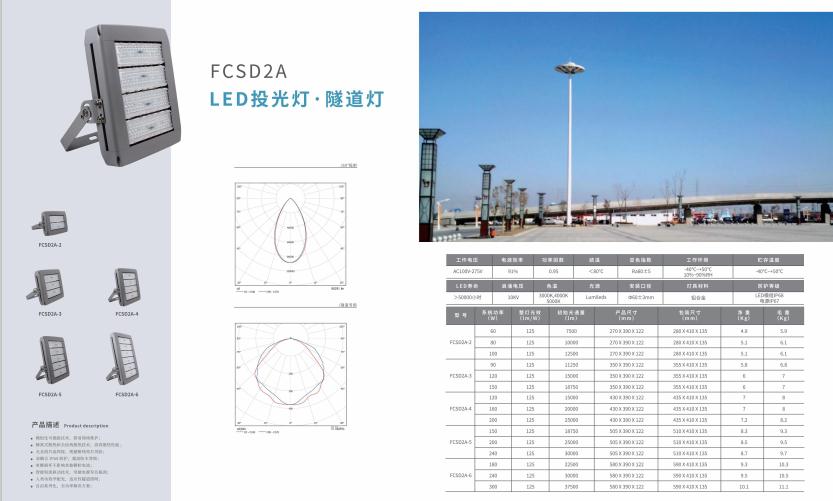 老街街道投光灯