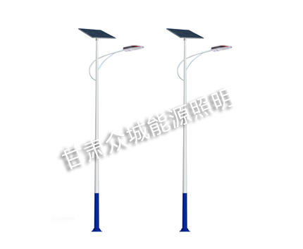 老街街道复兴号太阳能led路灯